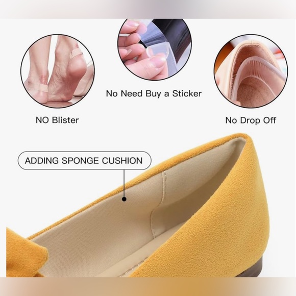 NWT Flats Pointed Toe Comfortable Bowknot Ballet Flats, MULTI COLORS AVAILABLE - Picture 4 of 9